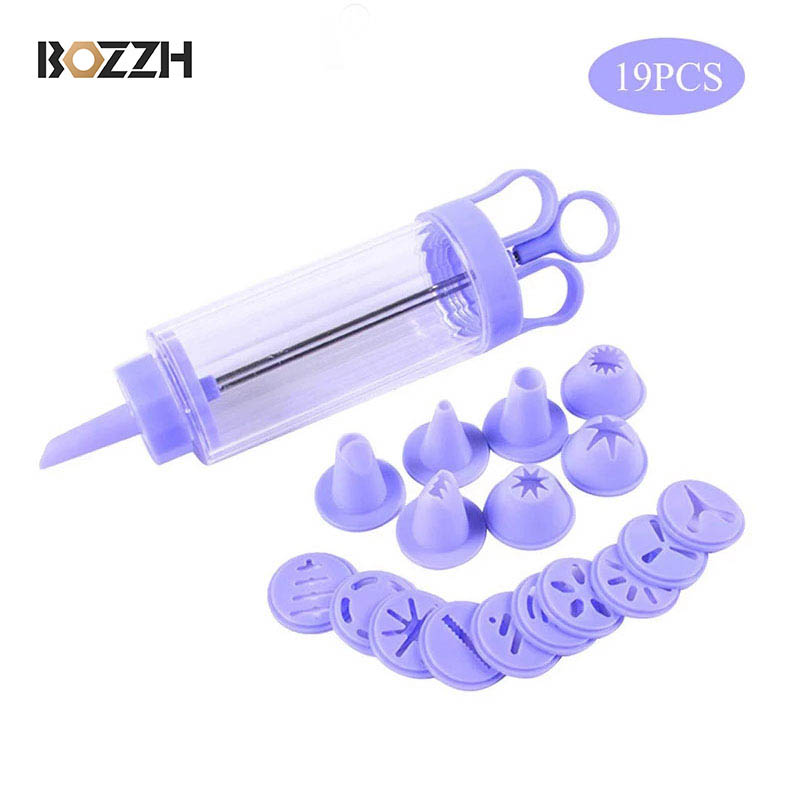 BOZZH DIY Manual Cookie Press  - Churros Maker Gun reseña y precio