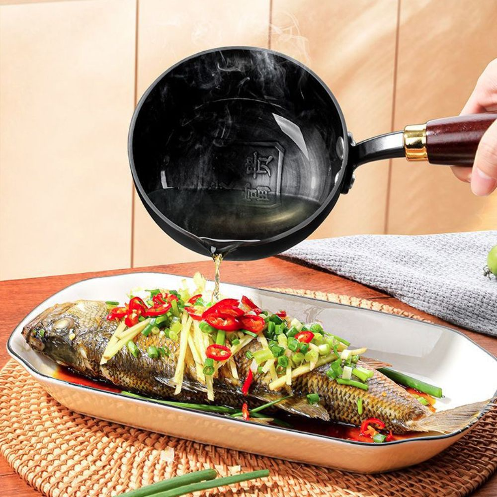 Universal Cast Iron Oil Splash - Cast Iron Corn reseña y precio