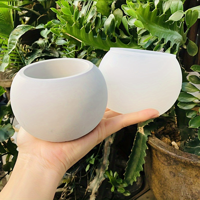 Flower Pot Silicone Mold Succu - Potsticker Mold reseña y precio