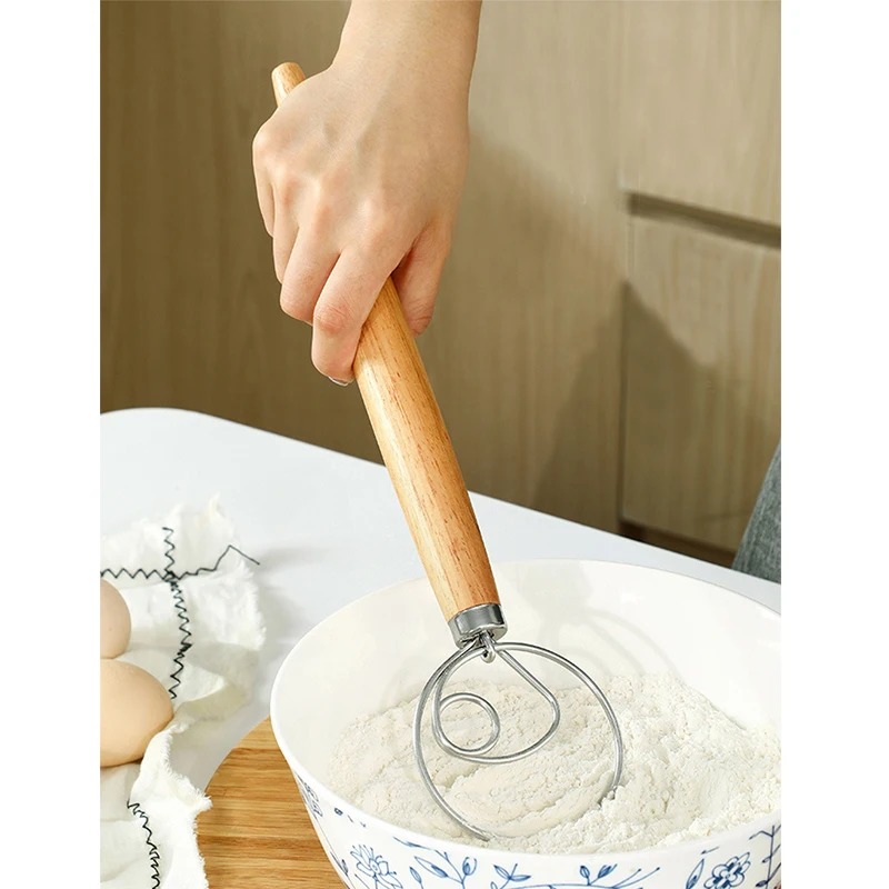 13inch Danish Dough Whisk Stai - Danish Pancake Pan reseña y precio