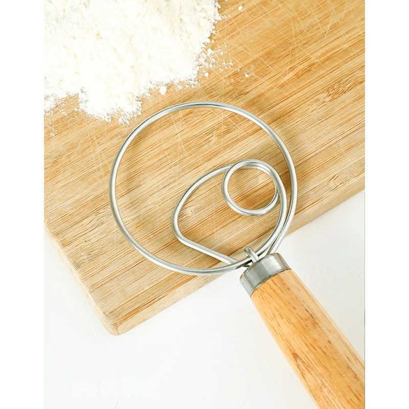 13inch Danish Dough Whisk Stai - Danish Pancake Pan reseña y precio
