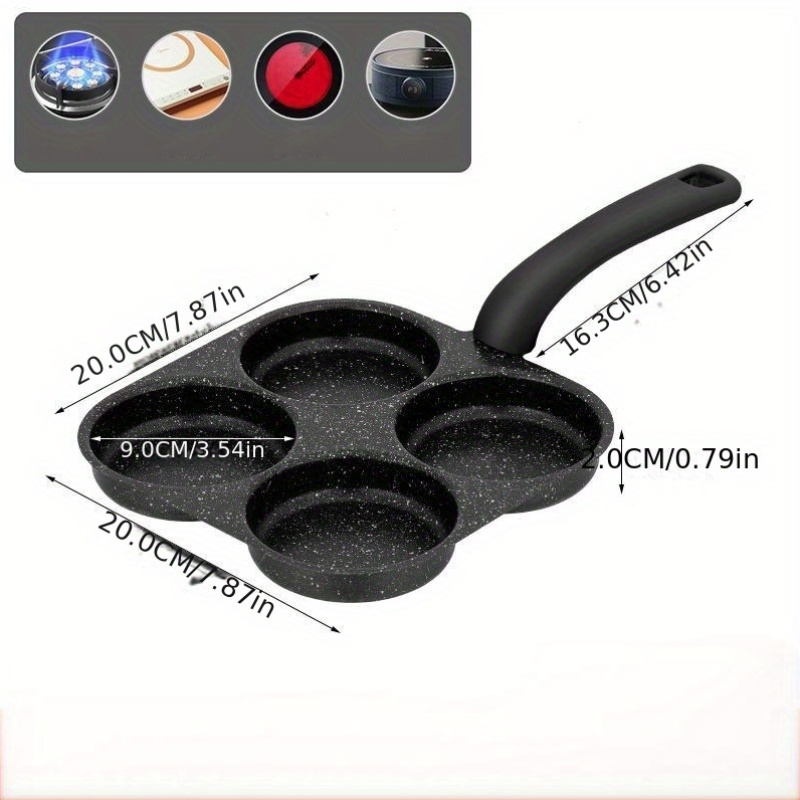 Egg Frying Pan Nonstick Pancak - Egg Waffle Pan reseña y precio