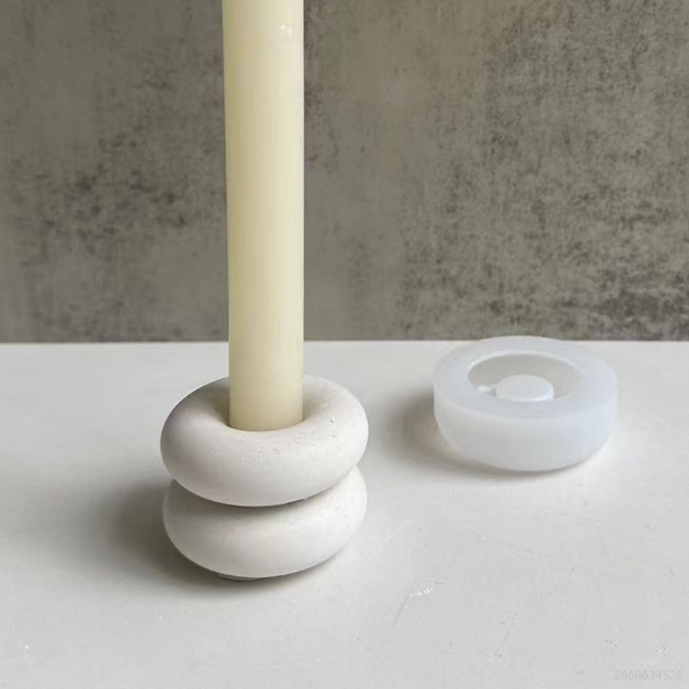Circular Donut Candle Holder S - Donut Mold Silicone reseña y precio
