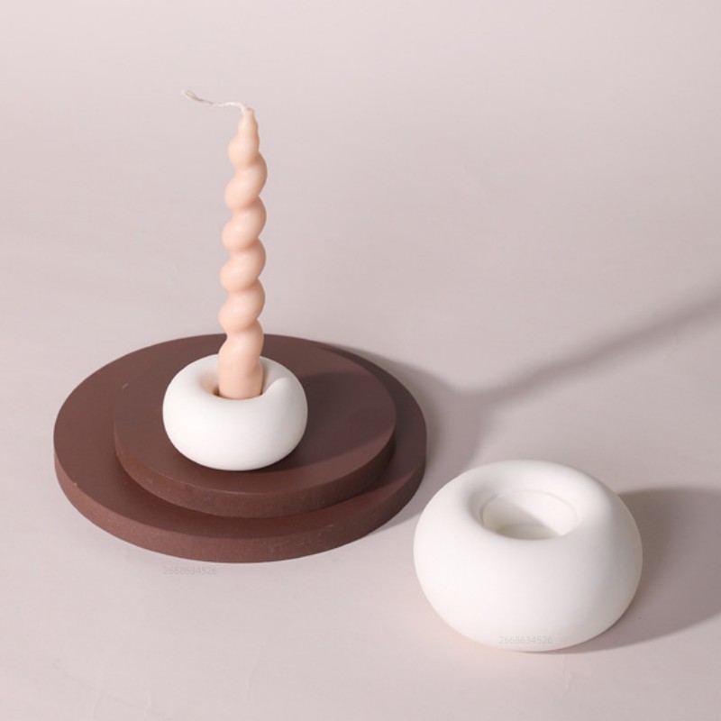Circular Donut Candle Holder S - Donut Mold Silicone reseña y precio
