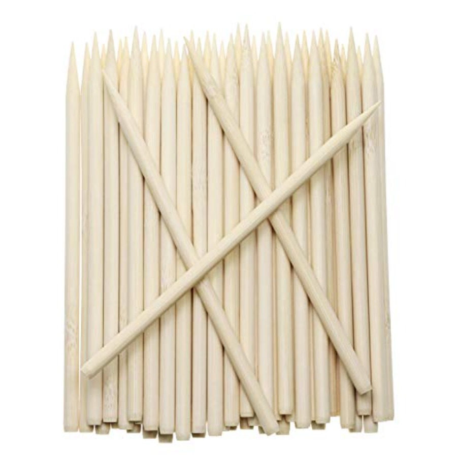 5.5 inch Thick Bamboo Sticks f - Corn Dog Stick reseña y precio