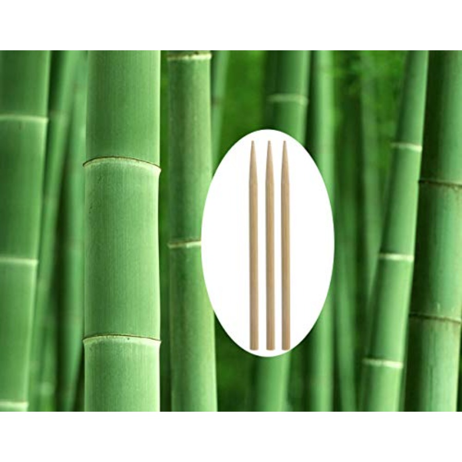 5.5 inch Thick Bamboo Sticks f - Corn Dog Stick reseña y precio
