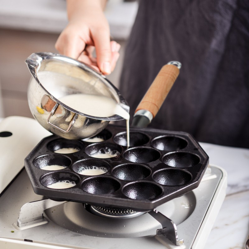 Cast Iron Takoyaki Pan – No-Co - Takoyaki Grill Plate reseña y precio